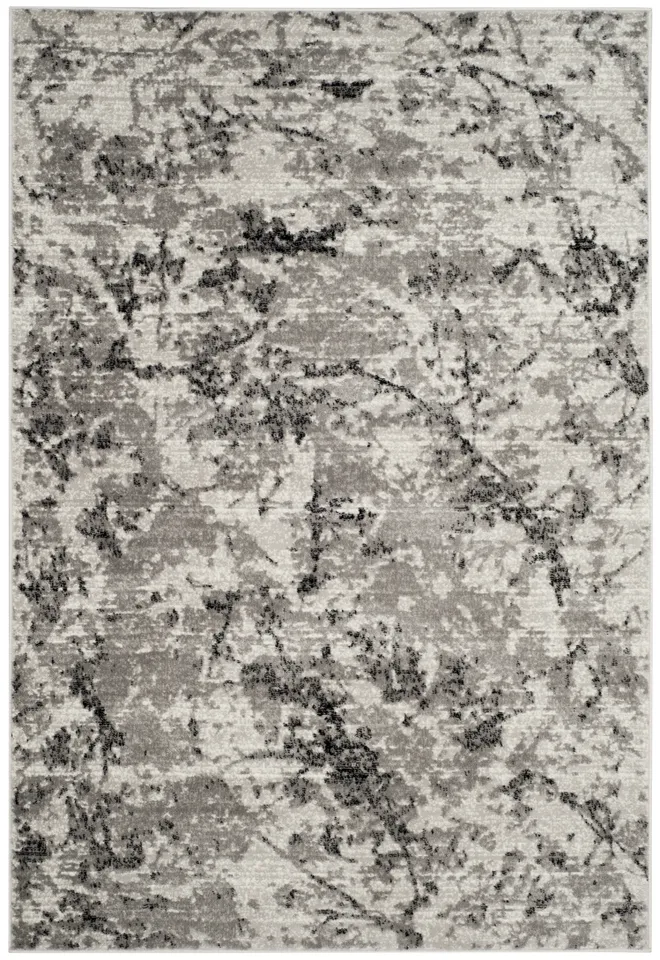 Arlo Home Woven Area Rug, SKY186K, Grey/Ivory,  5' 1" X 7' 6"
