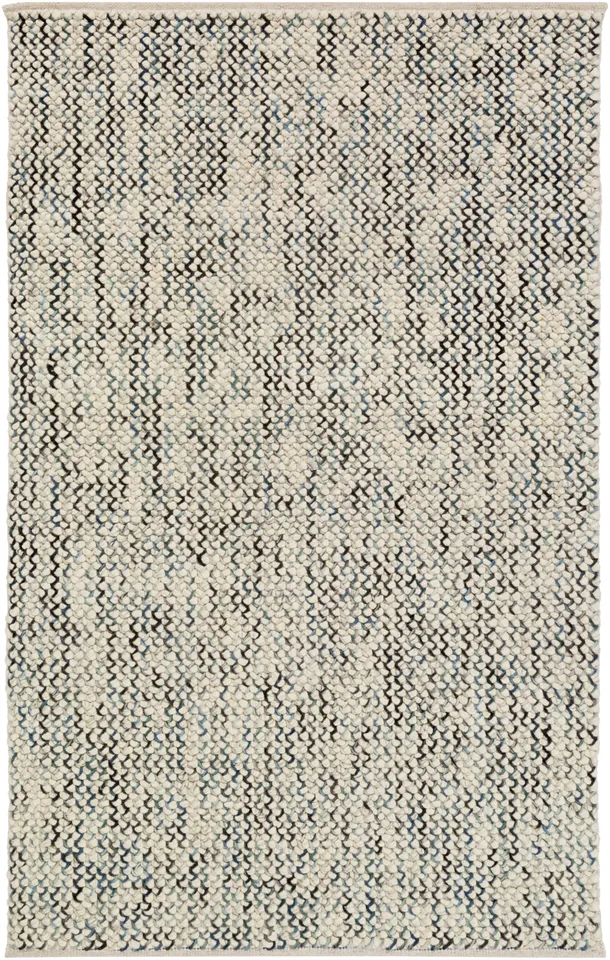 Avera White Indoor 2' x 3' Handmade Rug