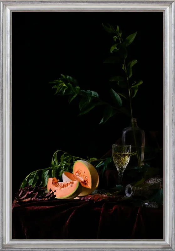 Cantaloupe by Dustin Halleck for Artfully Walls