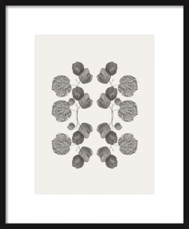 The Last Bougainvillea Rorschach by Corina Nika for Artfully Walls