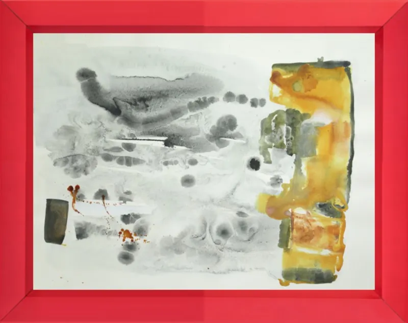work on paper #24 by Emily Van Horn for Artfully Walls