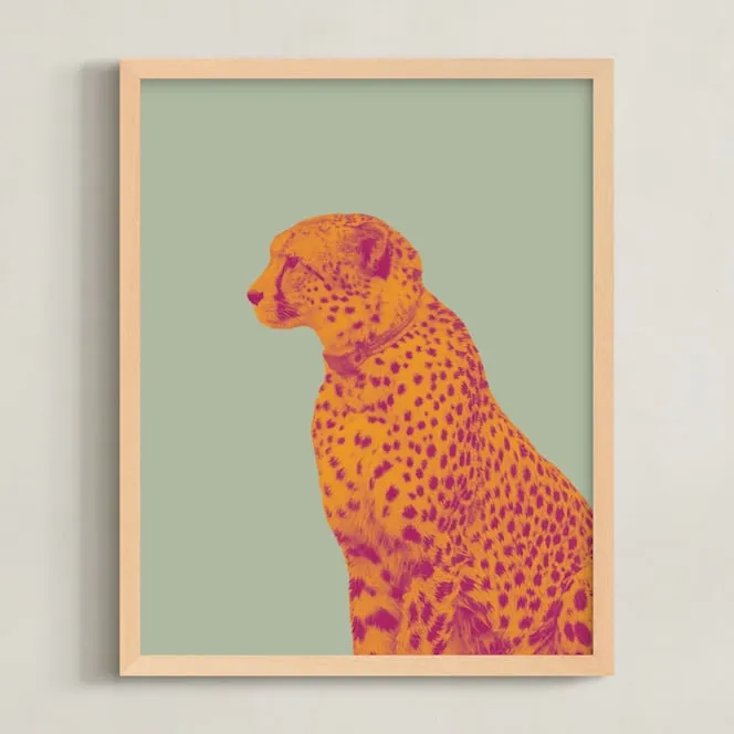 The Pink Cat Limited Edition Fine Art Print