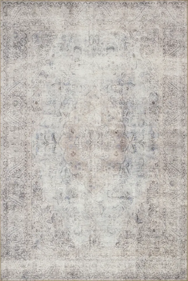Loloi Loren Silver / Slate 18" x 18" Sample