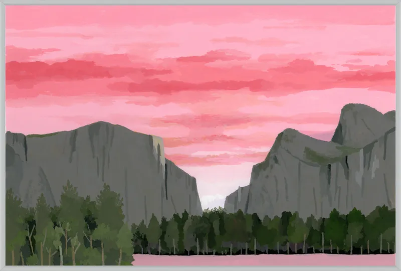 Dawn of Yosemite Park by Hiroyuki Izutsu for Artfully Walls