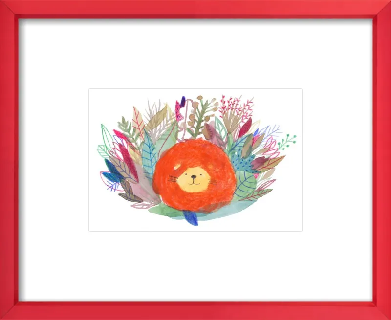 Lion by Marion Barraud for Artfully Walls