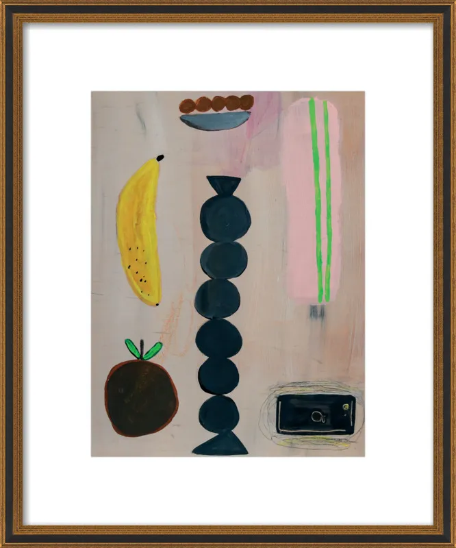 Still life with a phone vibration by Agata Królak for Artfully Walls