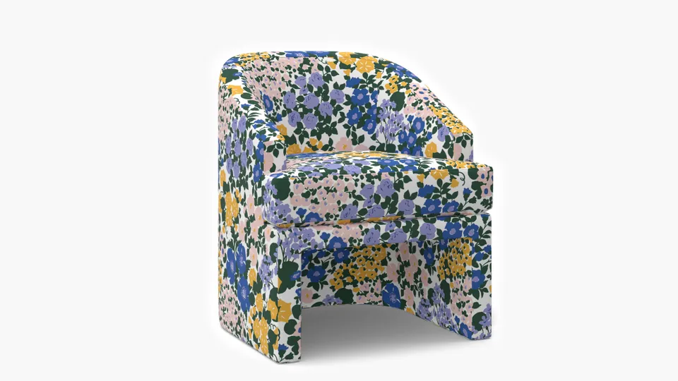 Arco Dining Chair, Lavender Million Flowers