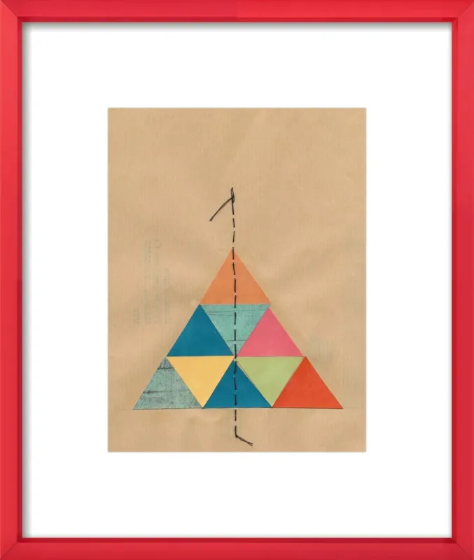 Pyramid Series 1 by Jan Weiss for Artfully Walls