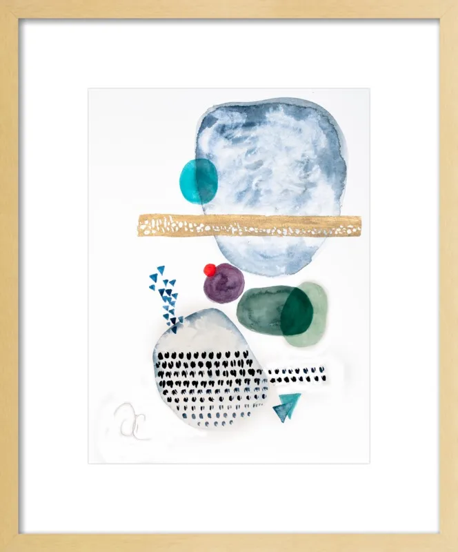 Under the sea by Victoria Gonzalez for Artfully Walls