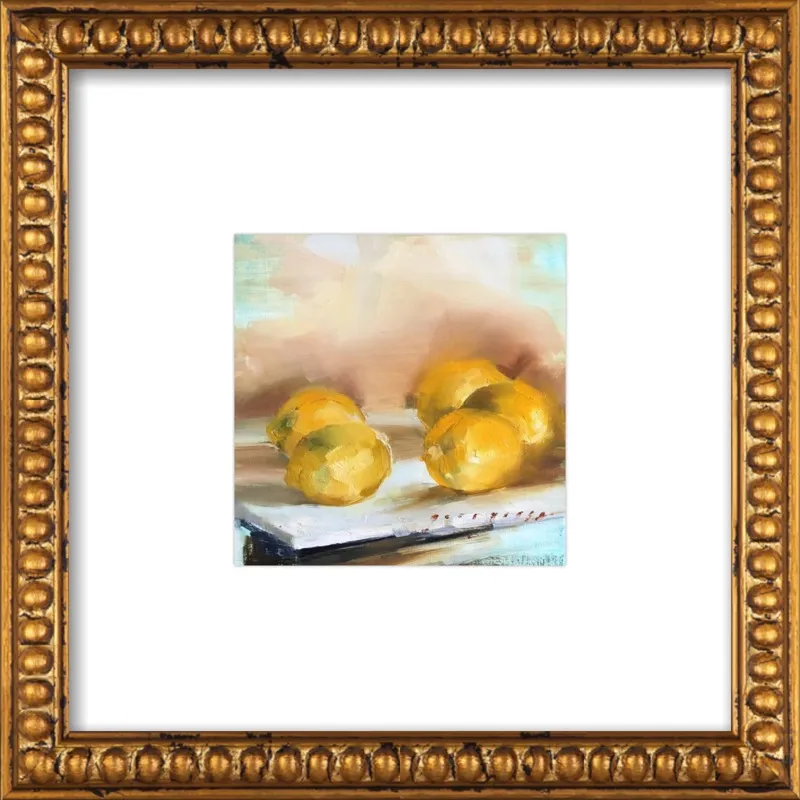 "Lemons" by Georgesse Gomez for Artfully Walls
