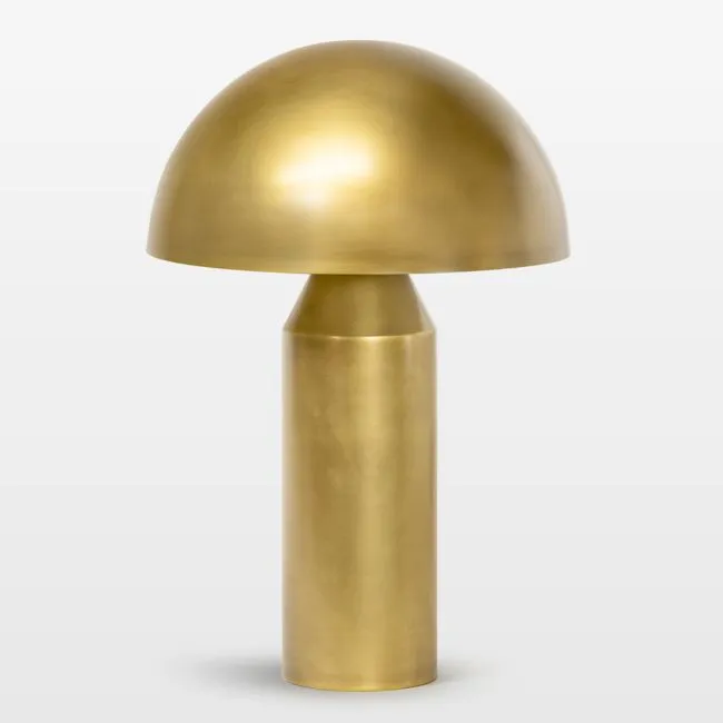 Apollo Small Natural Brass Table Lamp