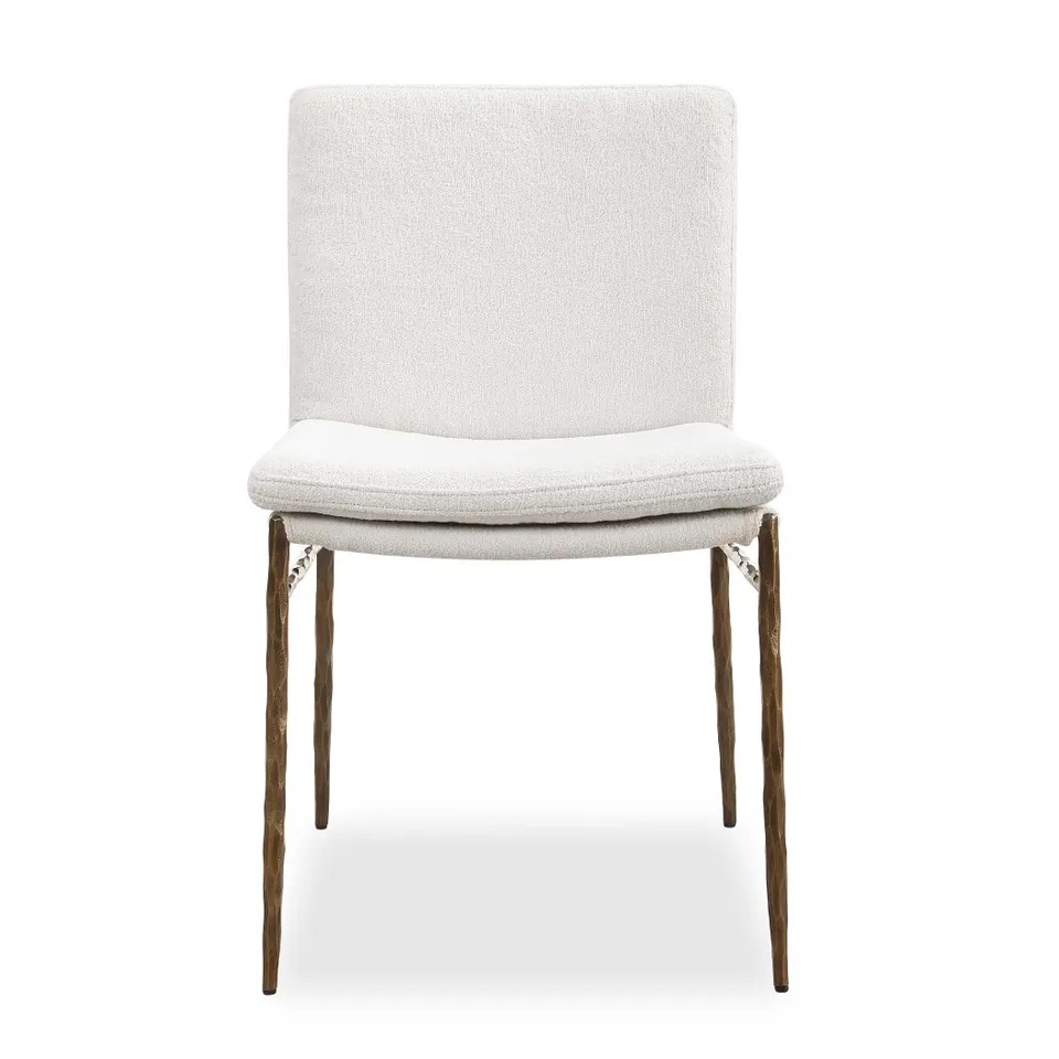 Ascend Textured White Dining Chair