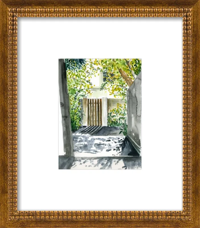 Garden Gate by Miri Eshet for Artfully Walls