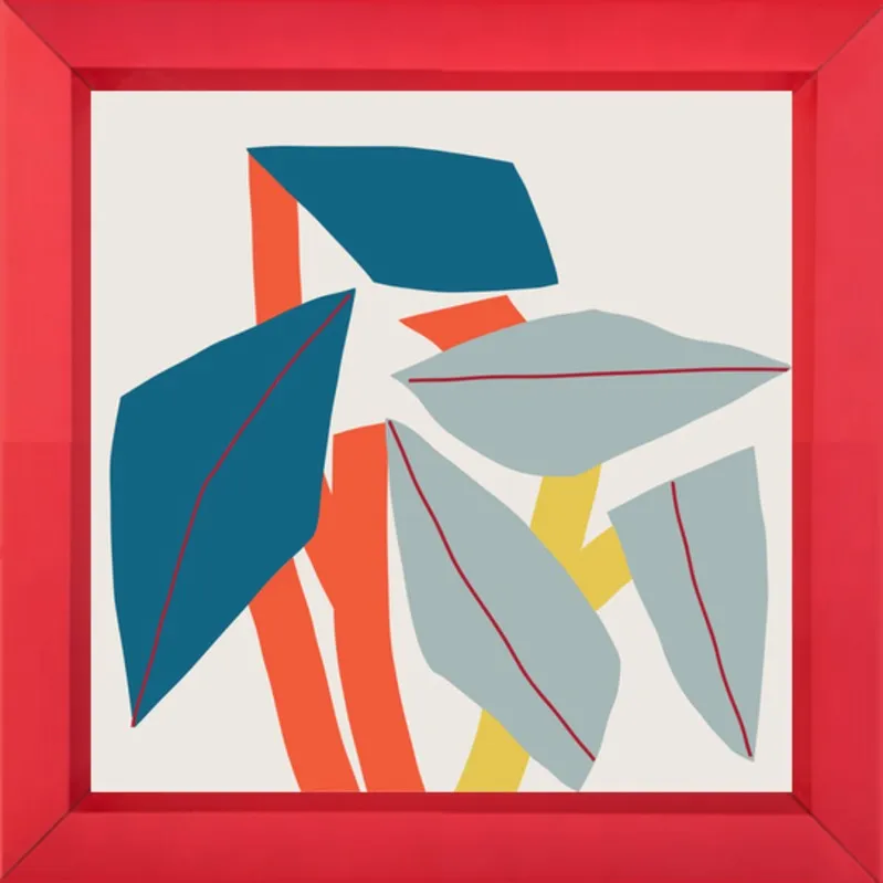 Colourful leaves by Jessica Nielsen for Artfully Walls