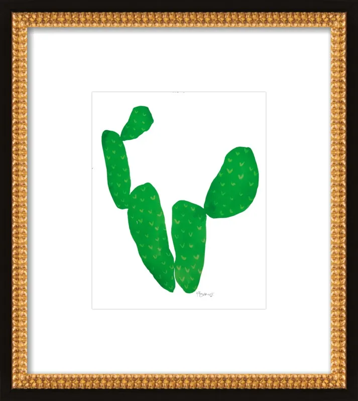 Green Cacti by Kate Roebuck for Artfully Walls