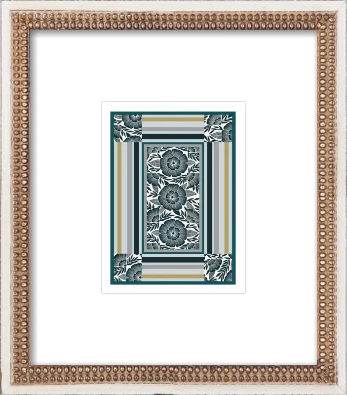 Botanical Frame 1 by Katharine Watson for Artfully Walls