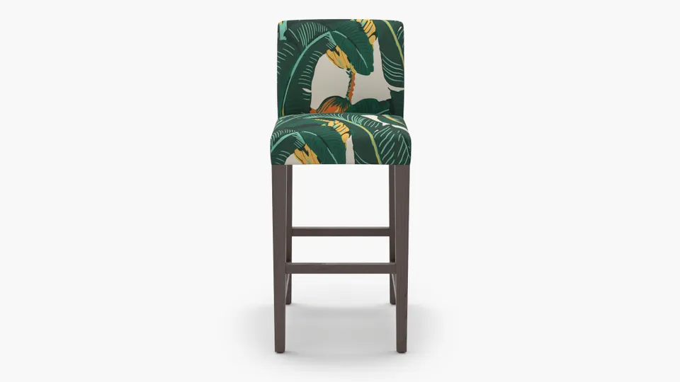 Signature Dining Bar Stool, Martinique®®, Espresso Square Tapered Leg
