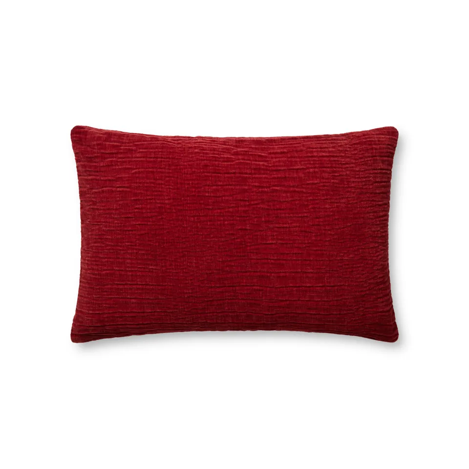 Loloi No Name Red 13" x 21" Cover w/Poly