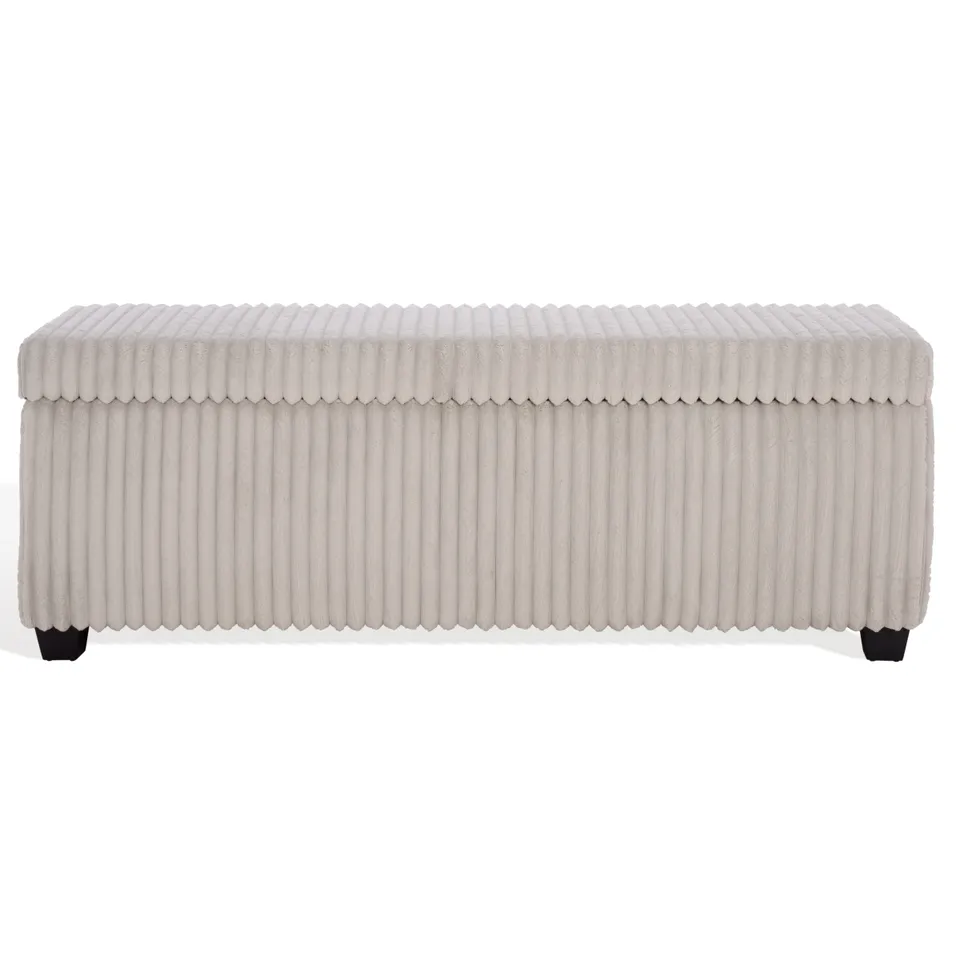 Lynzie Storage Bench - Grey