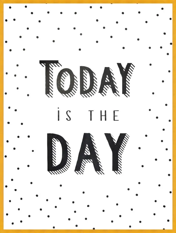 Today is the day by Lonneke de Roos - Kind of Style for Artfully Walls