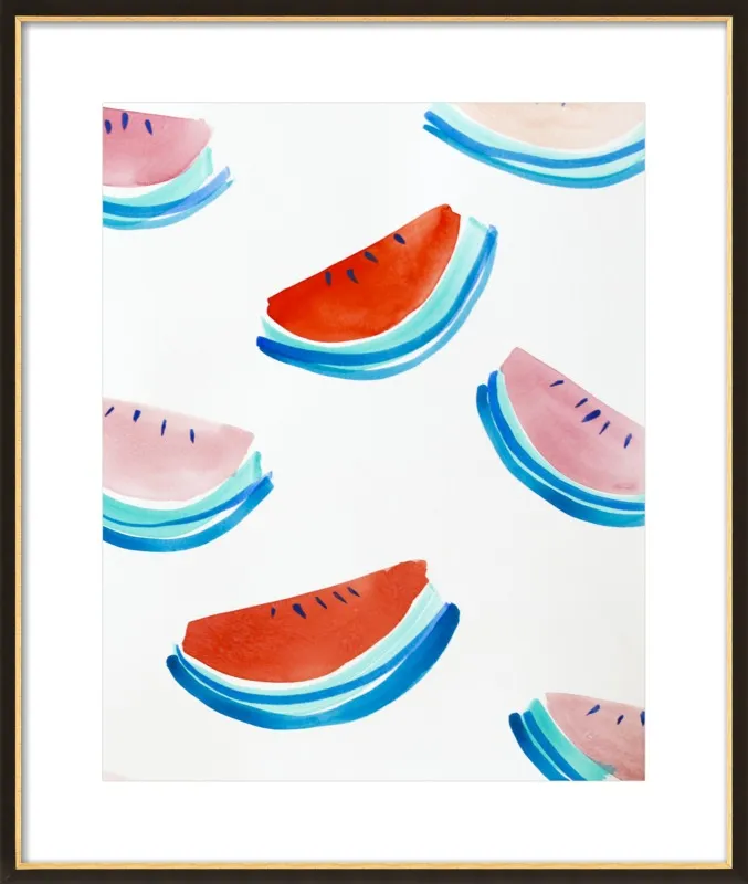 Watermelon by Britt Bass Turner for Artfully Walls
