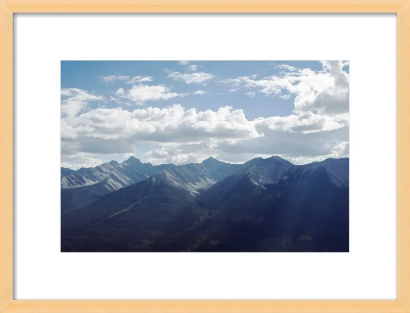 Sulphur Mountain, Banff by Tracy Zhang for Artfully Walls