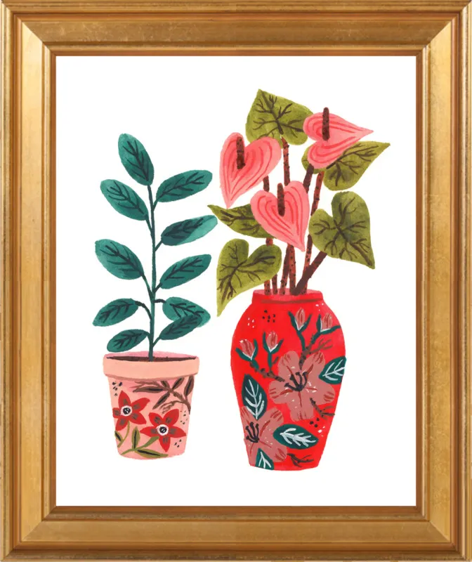 Planter by Ploypisut for Artfully Walls
