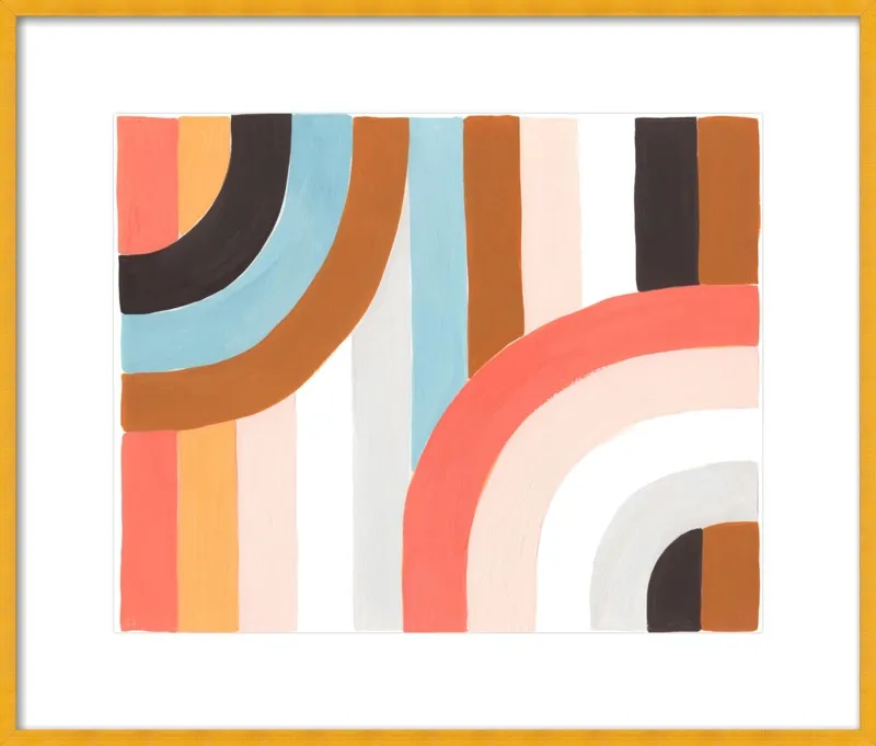 Colors from '73 by Carrie Shryock for Artfully Walls