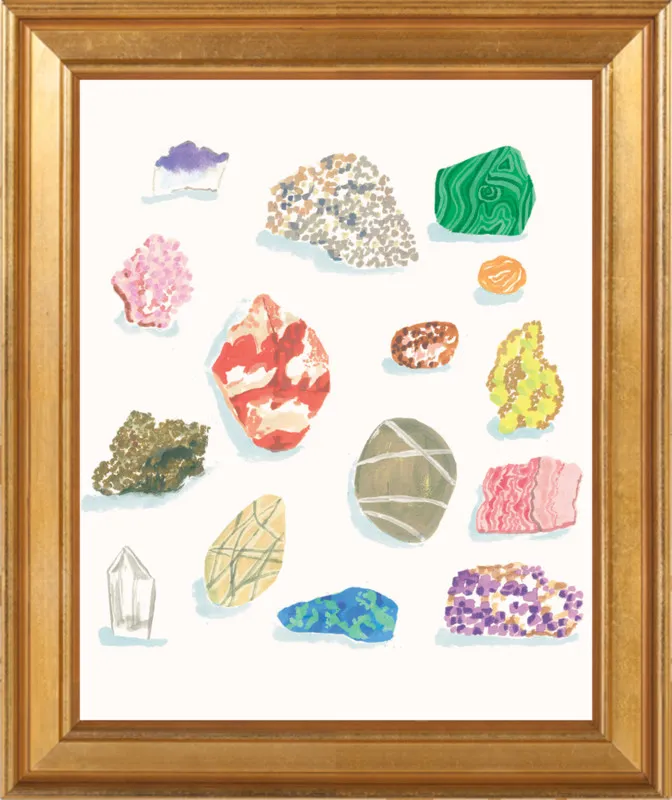 Gems by Danielle Kroll for Artfully Walls
