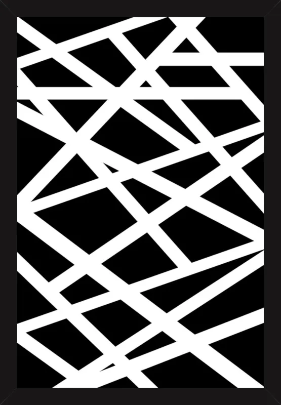 Criss Cross by Emine Ortega for Artfully Walls