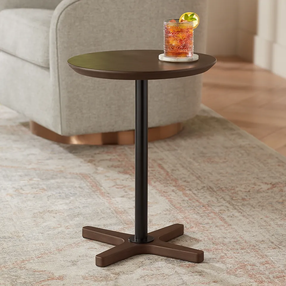 Octavian 15 1/4" Wide Walnut Standing Table