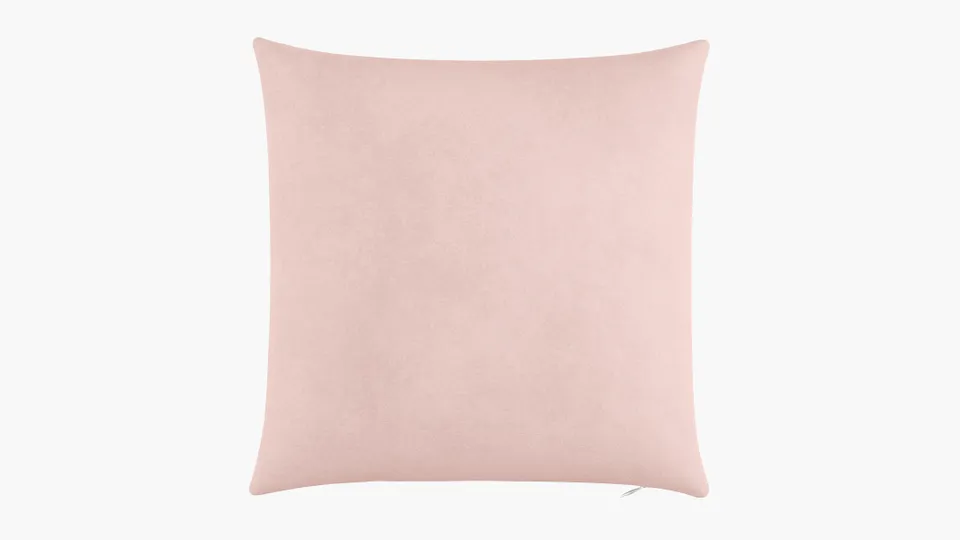 Throw Pillow 20", Blush Classic Velvet, 20" x 20"