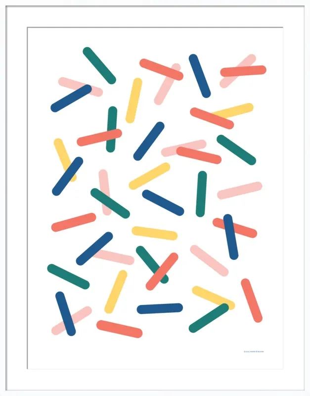 Sprinkle by Becky Hui Chan for Artfully Walls