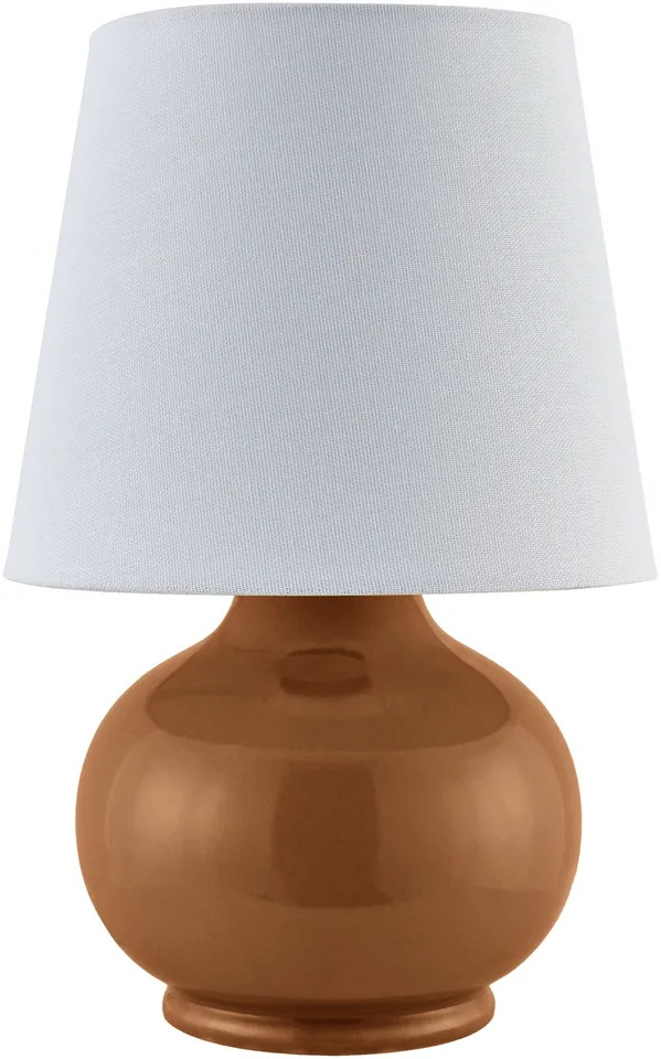 Stella Diminuta  Glazed 13"H x 8"W x 8"D Accent Table Lamp