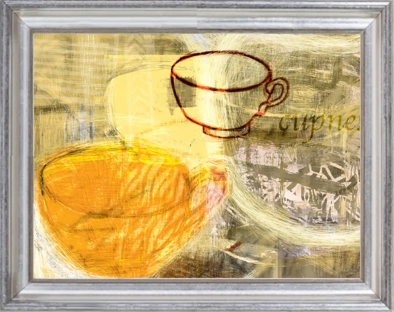 Still Life with Cups by Carmel Kushnir for Artfully Walls