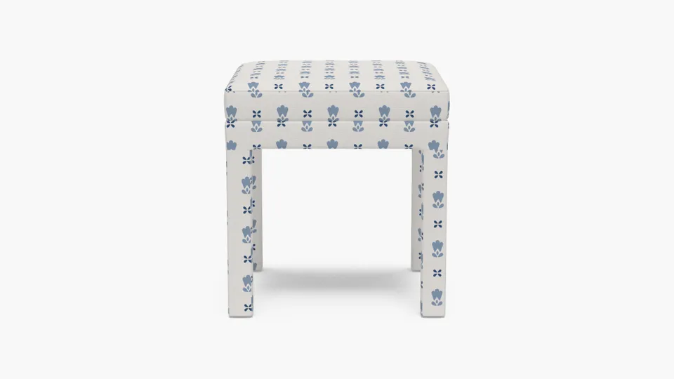 Parsons Ottoman, Delft Mod Fleur