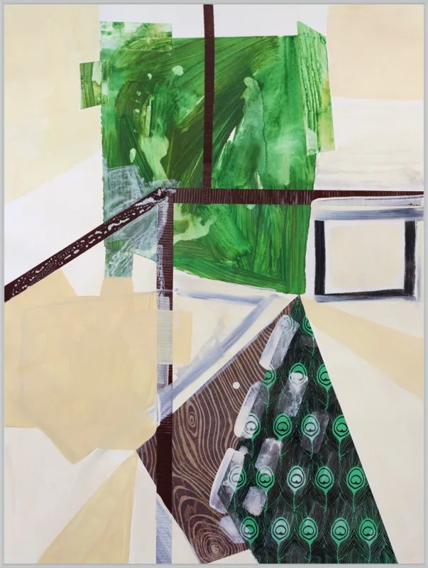 Abstract Study (trail map) by Pamela Staker for Artfully Walls