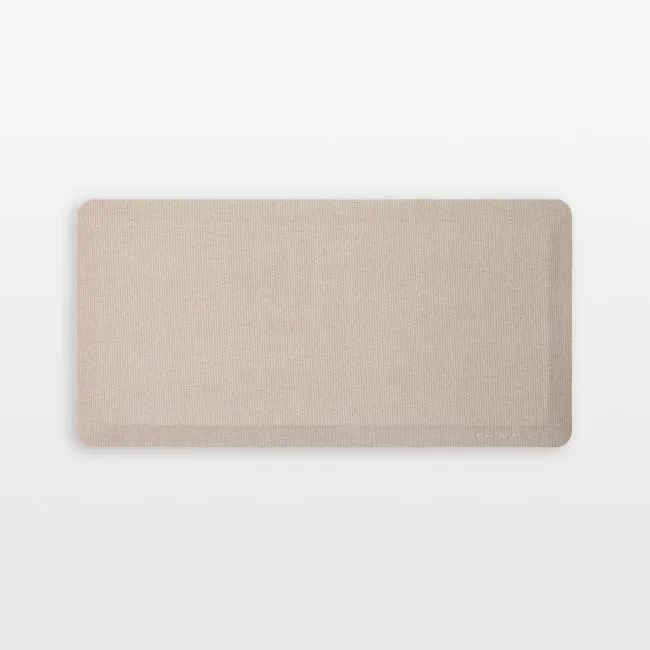 KitchenAid Gourmet Series Milkshake Tan Solid Gel Comfort Kitchen Mat
