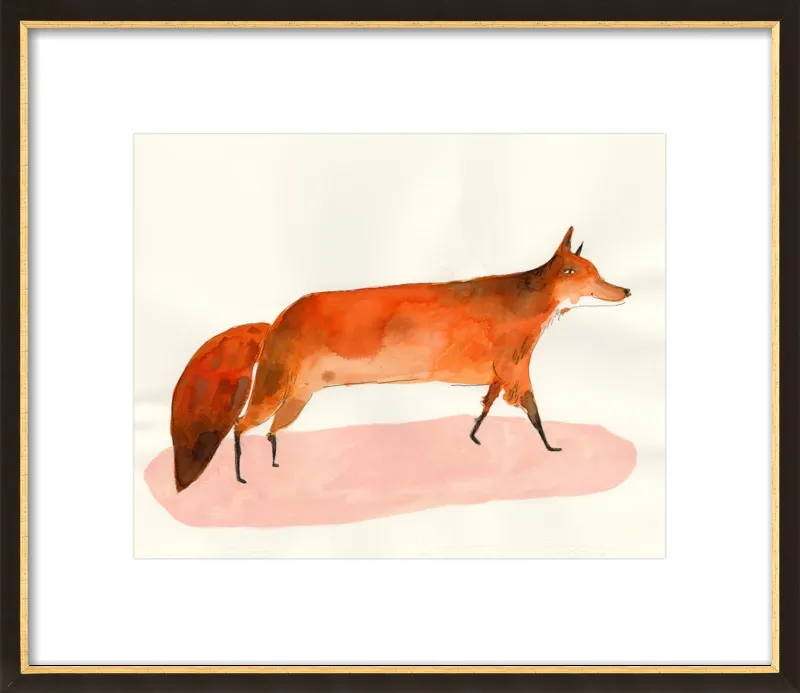 Fox by Elizabeth Graeber for Artfully Walls