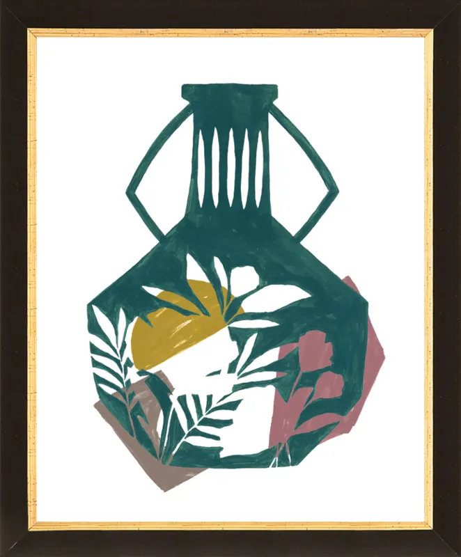 Vase Shapes by Cece Merkle for Artfully Walls