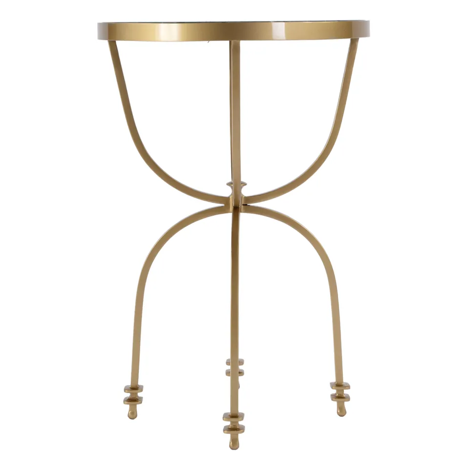 Hager Green Marble Side Table