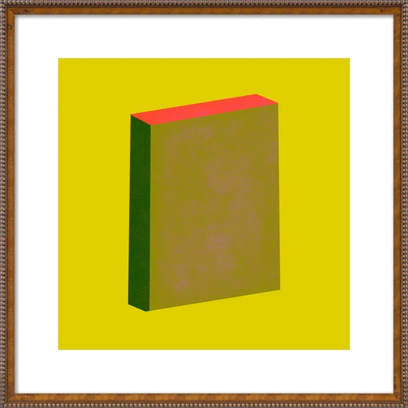 Color Books 4, Olive, Forest, Hot Red & Pear Green by Jessica Poundstone for Artfully Walls