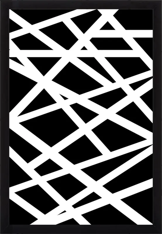 Criss Cross by Emine Ortega for Artfully Walls
