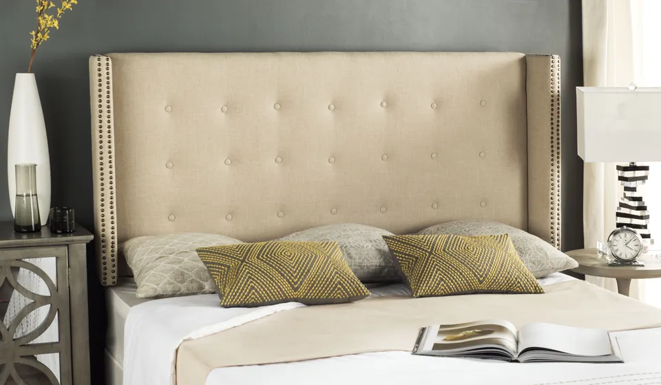Keegan Headboard - Hemp- Safavieh