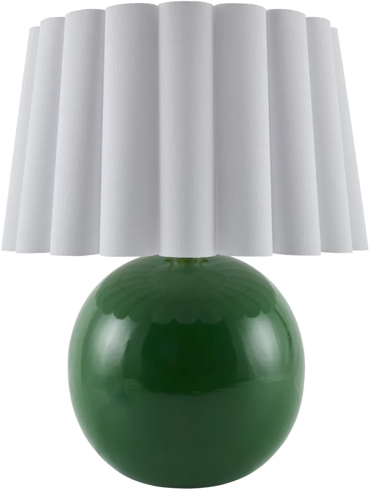 Stellar  Glazed 20"H x 19"W x 19"D Accent Table Lamp