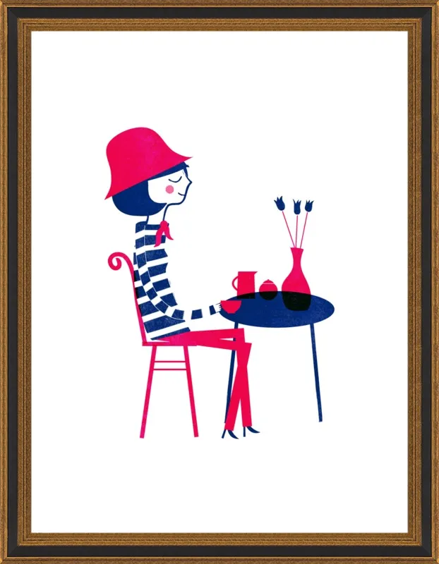 Parisienne by Blanca Gómez for Artfully Walls