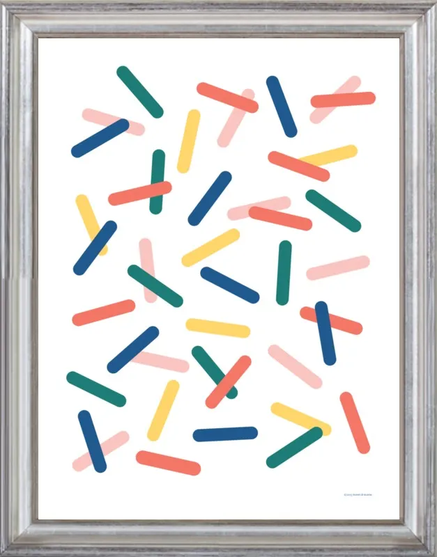 Sprinkle by Becky Hui Chan for Artfully Walls