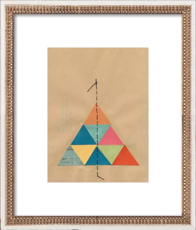 Pyramid Series 1 by Jan Weiss for Artfully Walls