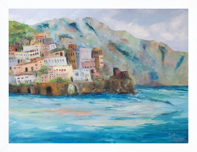 Amalfi Coast by Renee A Ortiz for Artfully Walls