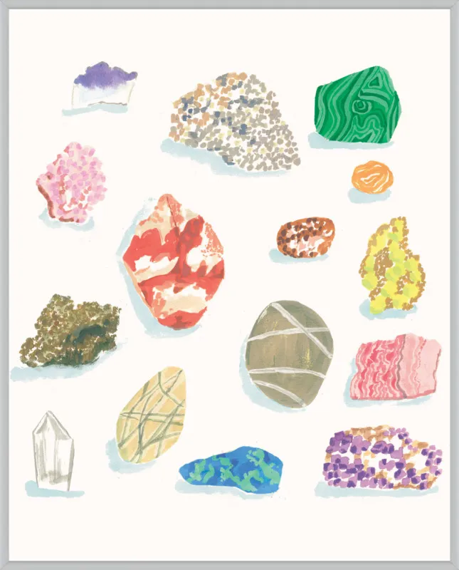Gems by Danielle Kroll for Artfully Walls